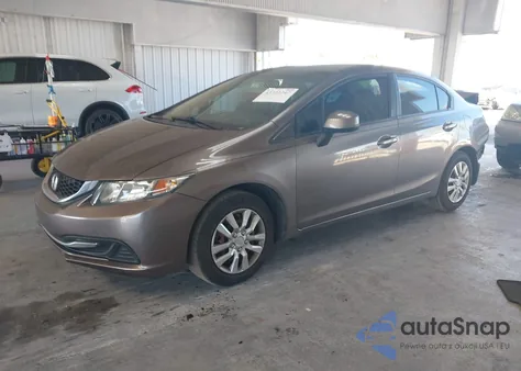 2014 Honda Civic Lx from USA, damaged, VIN 19XFB2F54EE046383